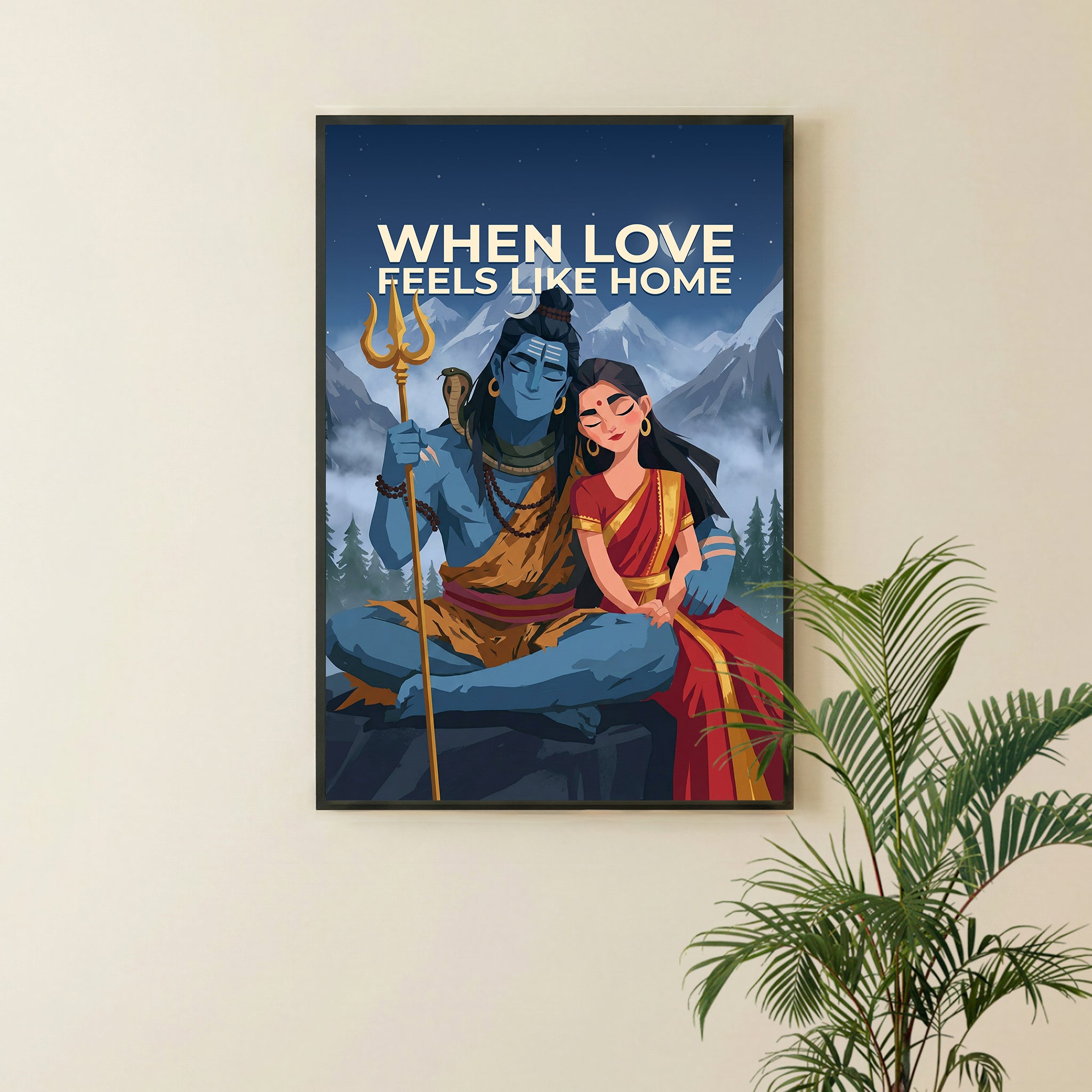 Shiva and Parvati - When Love Feels Like Home