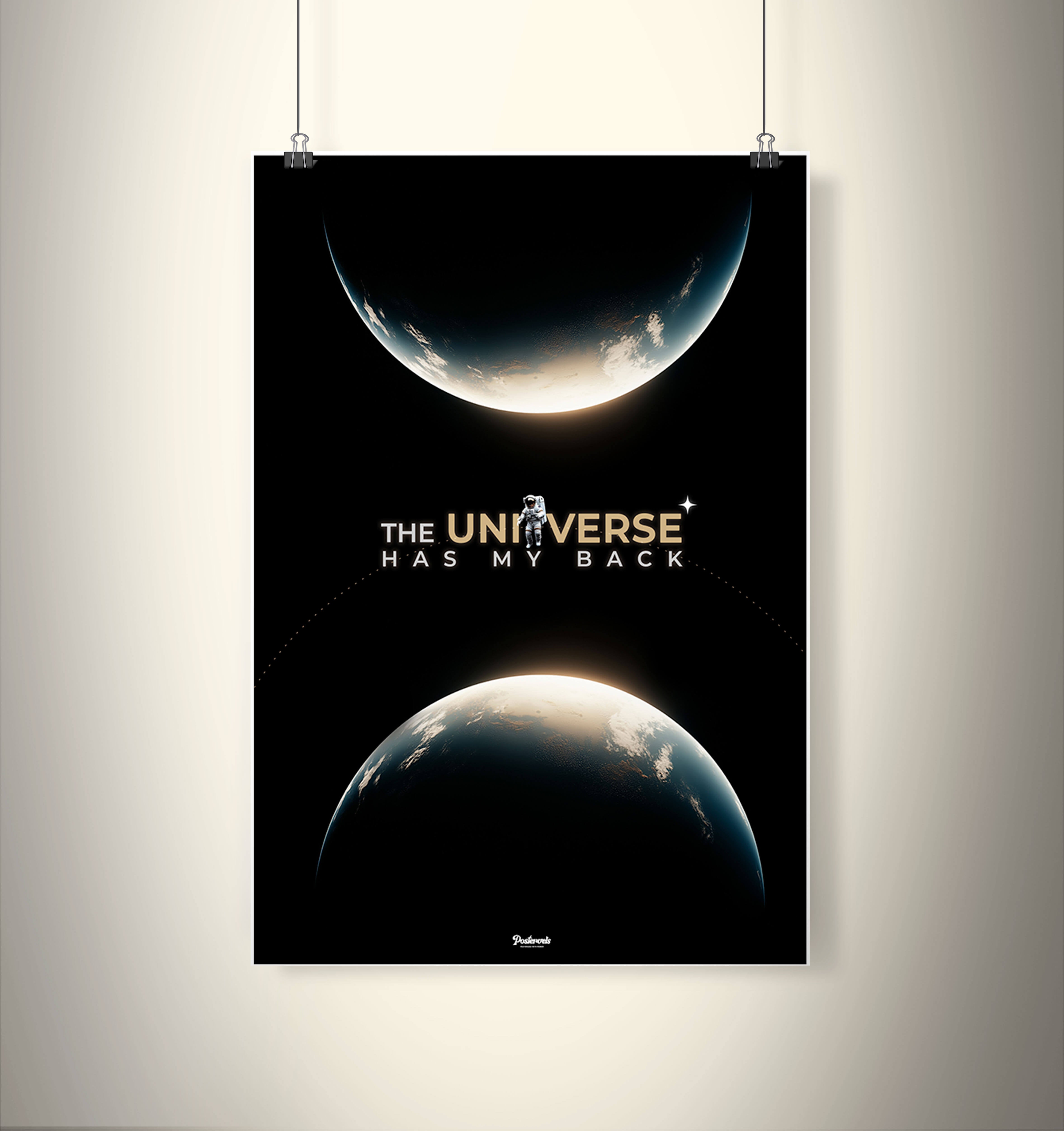 THE UNIVERSE HAS MY BACK