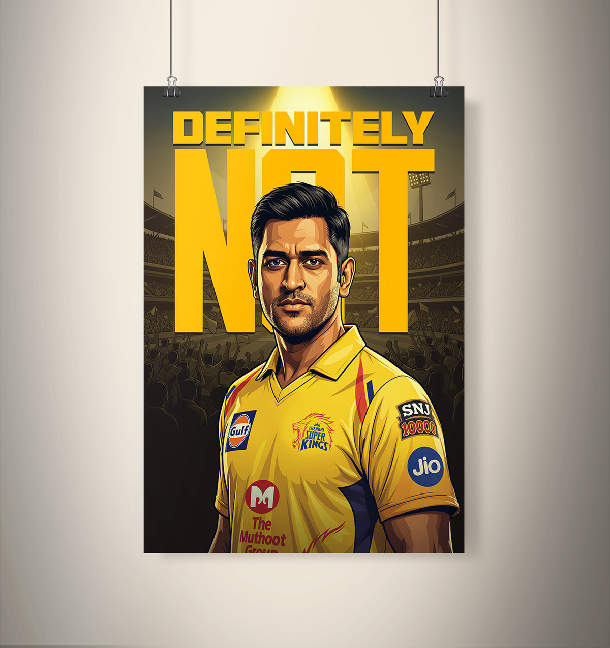 MS Dhoni - Definitely Not