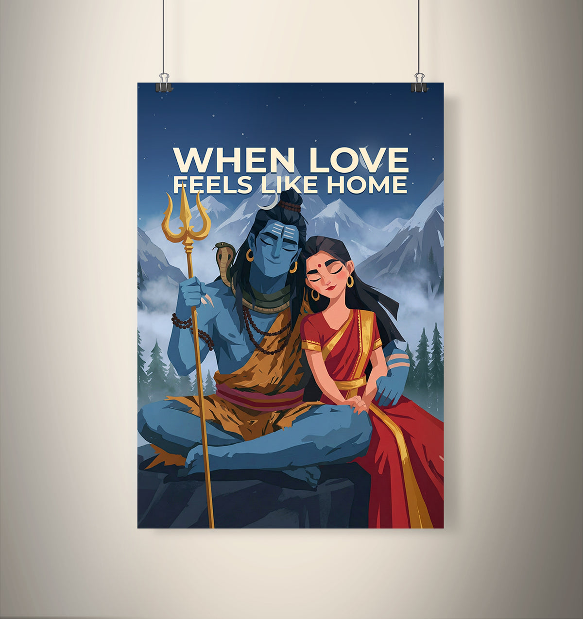Shiva and Parvati - When Love Feels Like Home